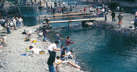 日原渓流釣場