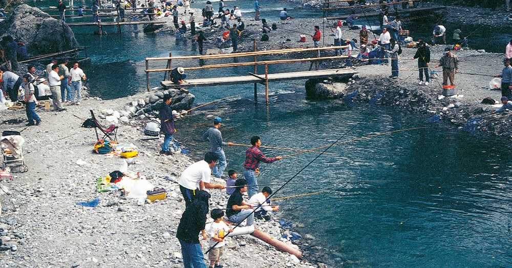 日原渓流釣場